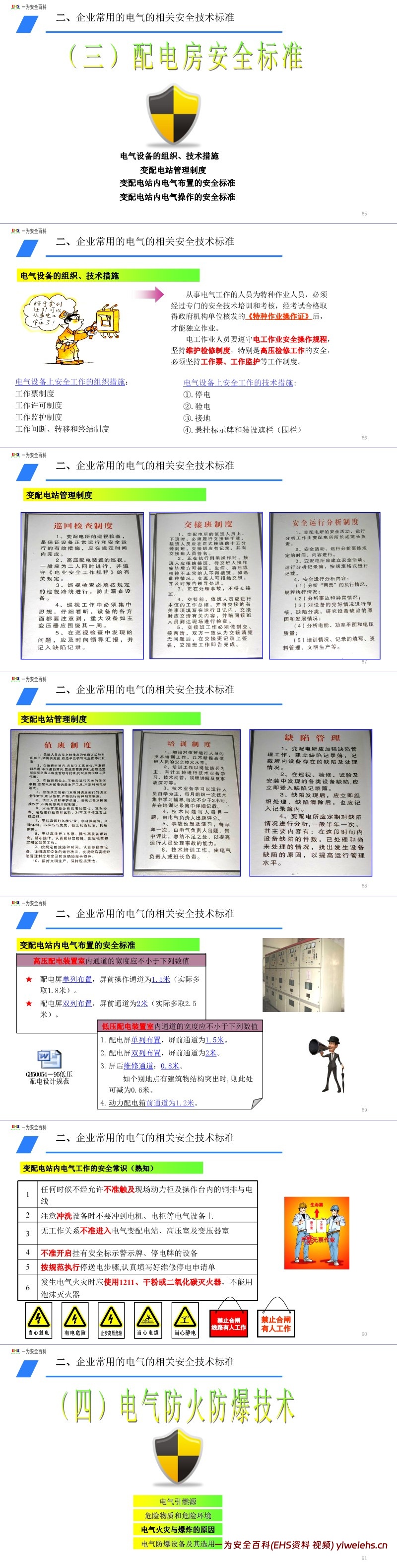 【PPT】电气安全知识培训