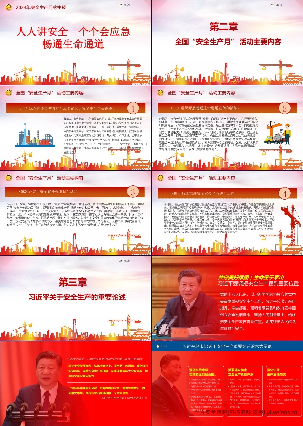 【PPT】2024年安全生产月主题宣贯课件