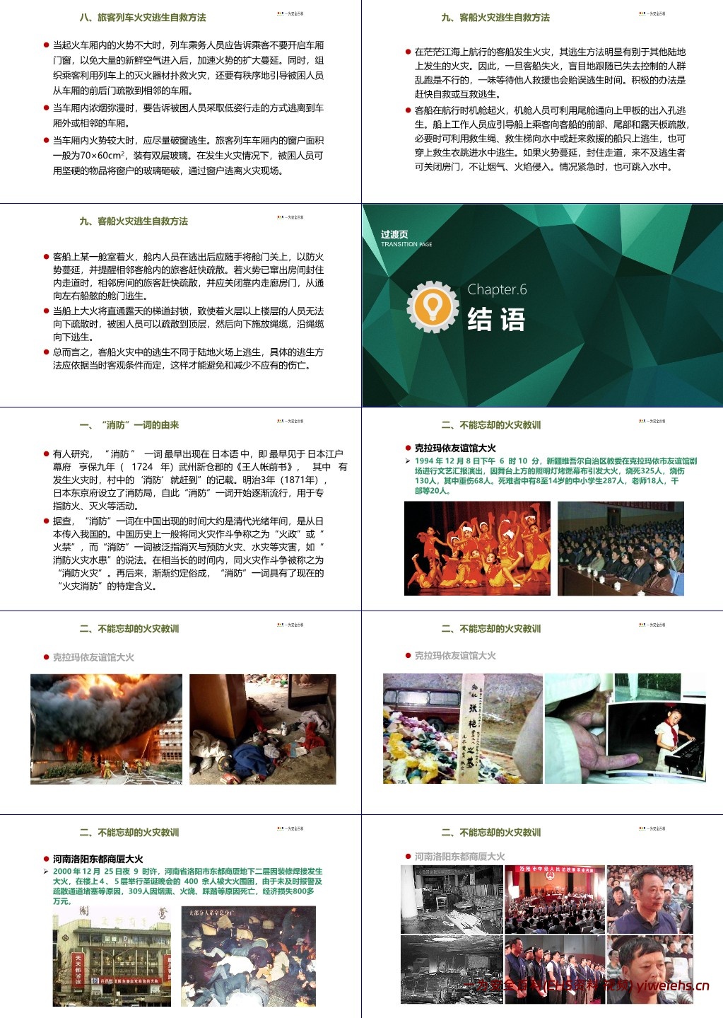 【PPT】企业通用消防基础知识培训