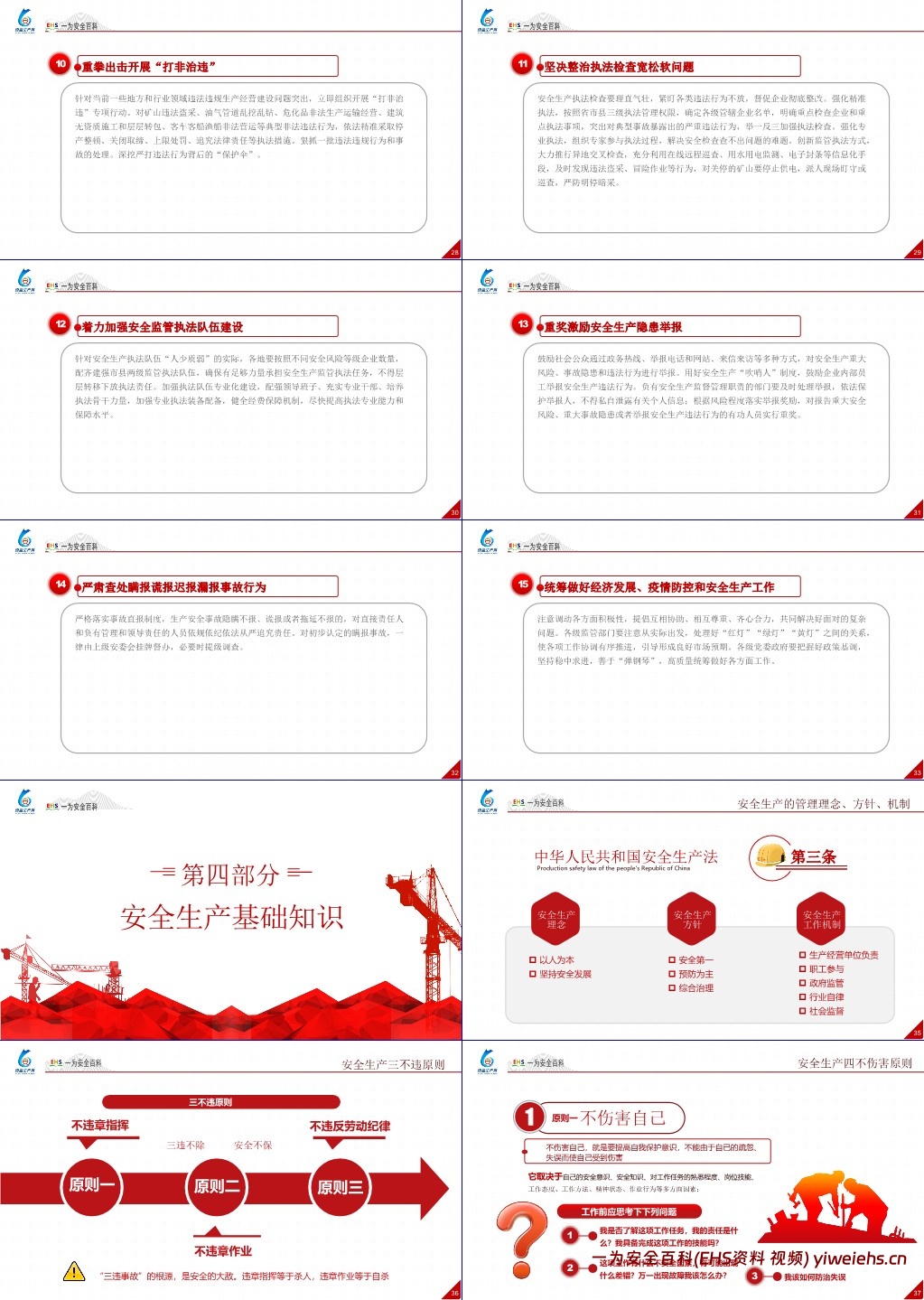 【PPT】2024年安全月主题宣贯课件