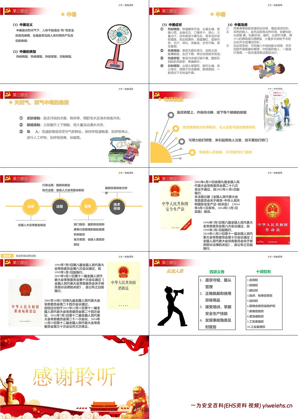 【PPT】2024中秋国庆节前安全教育培训