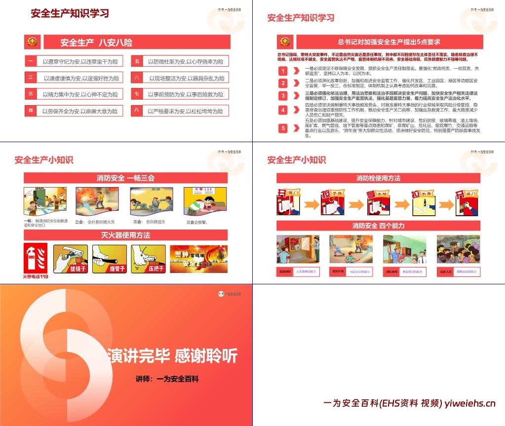 【PPT】2025安全生产月专题知识培训