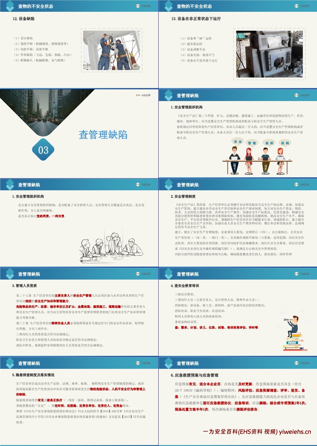 【PPT】2025安全月专题之企业常见安全隐患检查要点