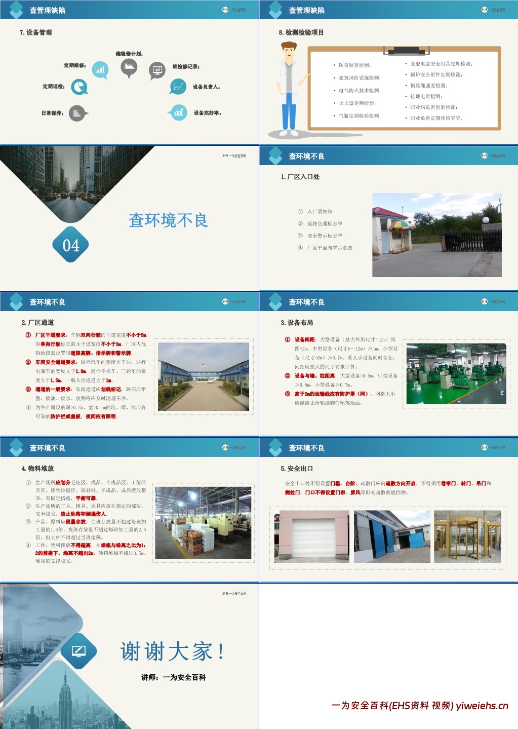 【PPT】2025安全月专题之企业常见安全隐患检查要点