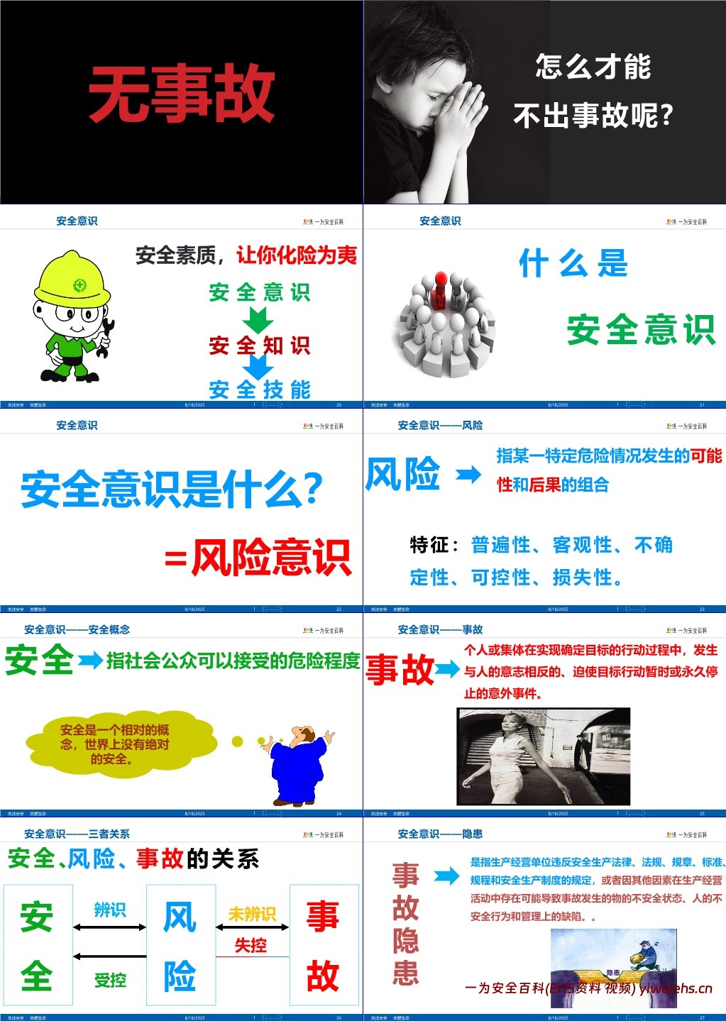 【PPT】2025开工第一课之安全意识提升培训