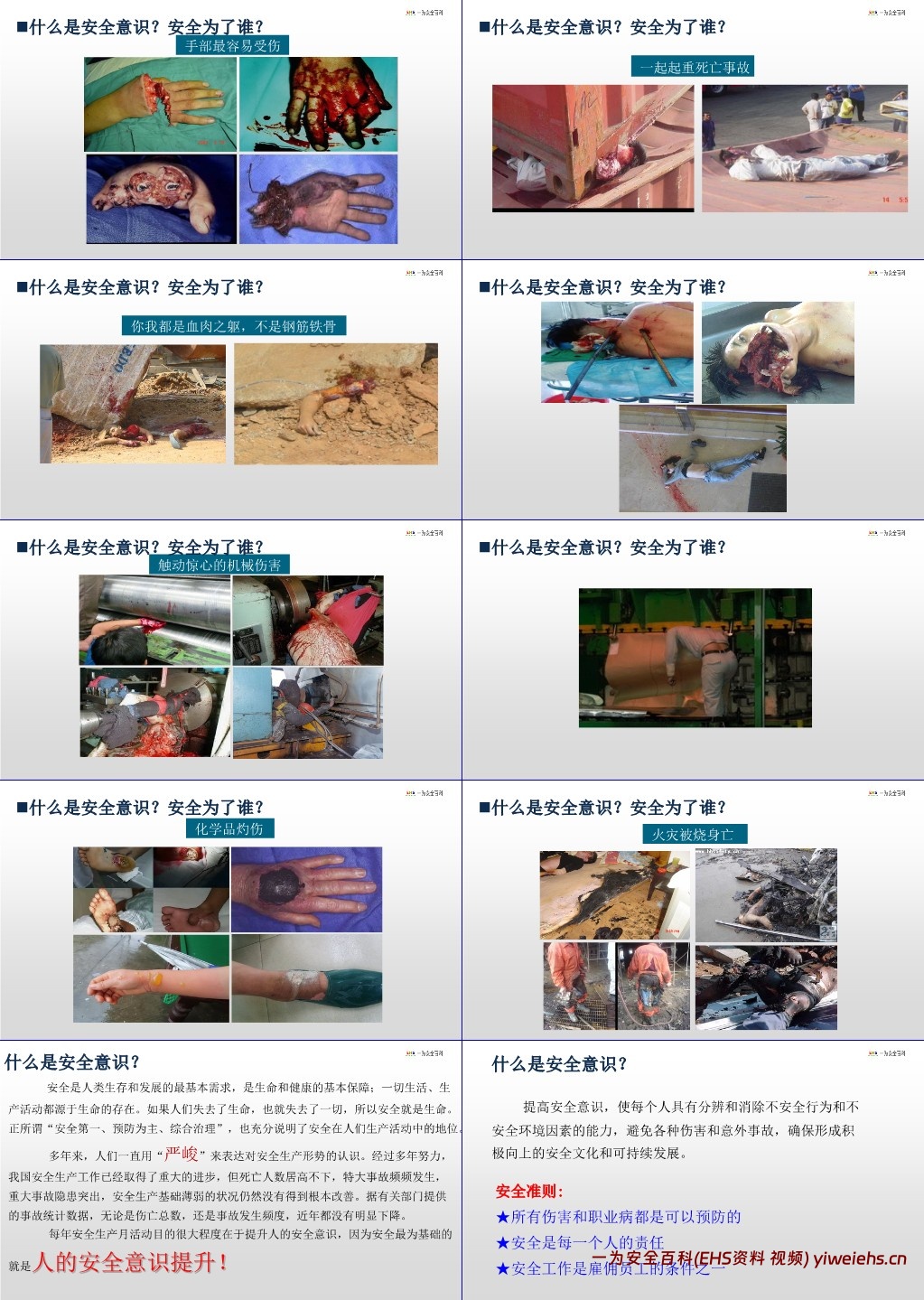 【PPT】2025年全员复工安全第一课:安全为了谁?