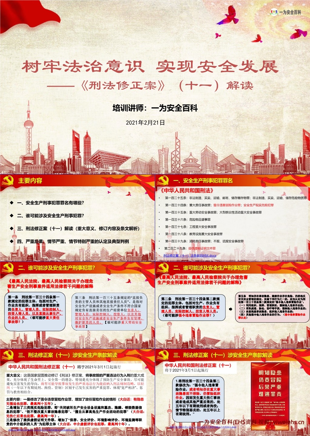 【PPT】《刑法修正案》解读培训