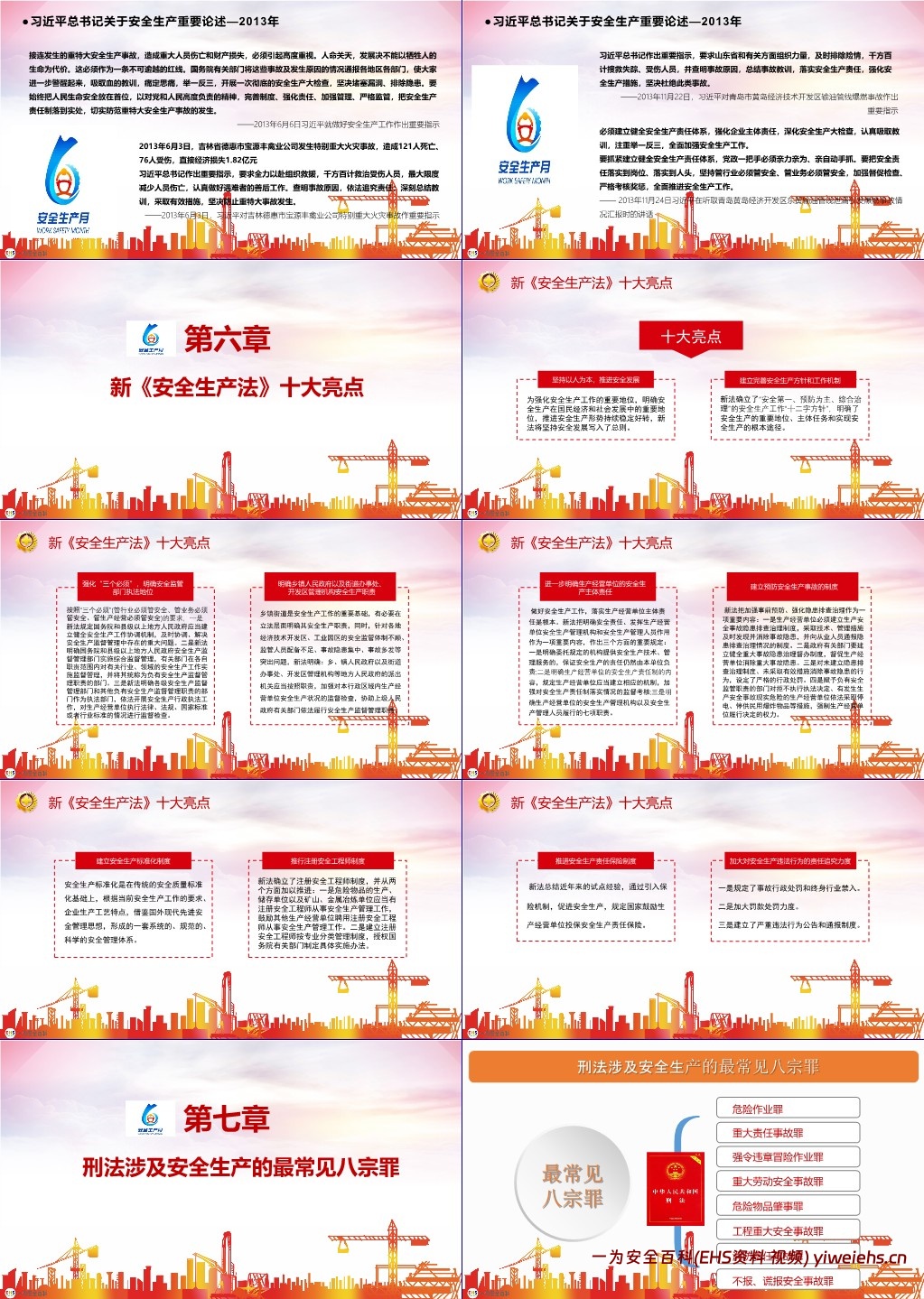 【PPT】2024安全生产月安全咨询日主题培训课件