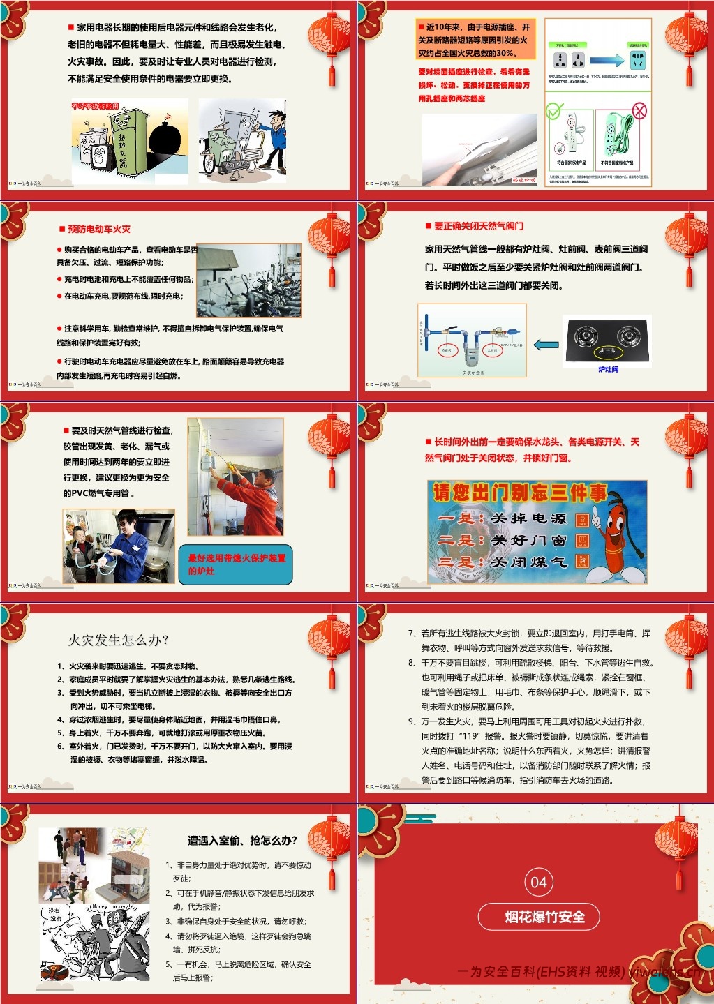 【PPT】2024年春节前安全教育培训