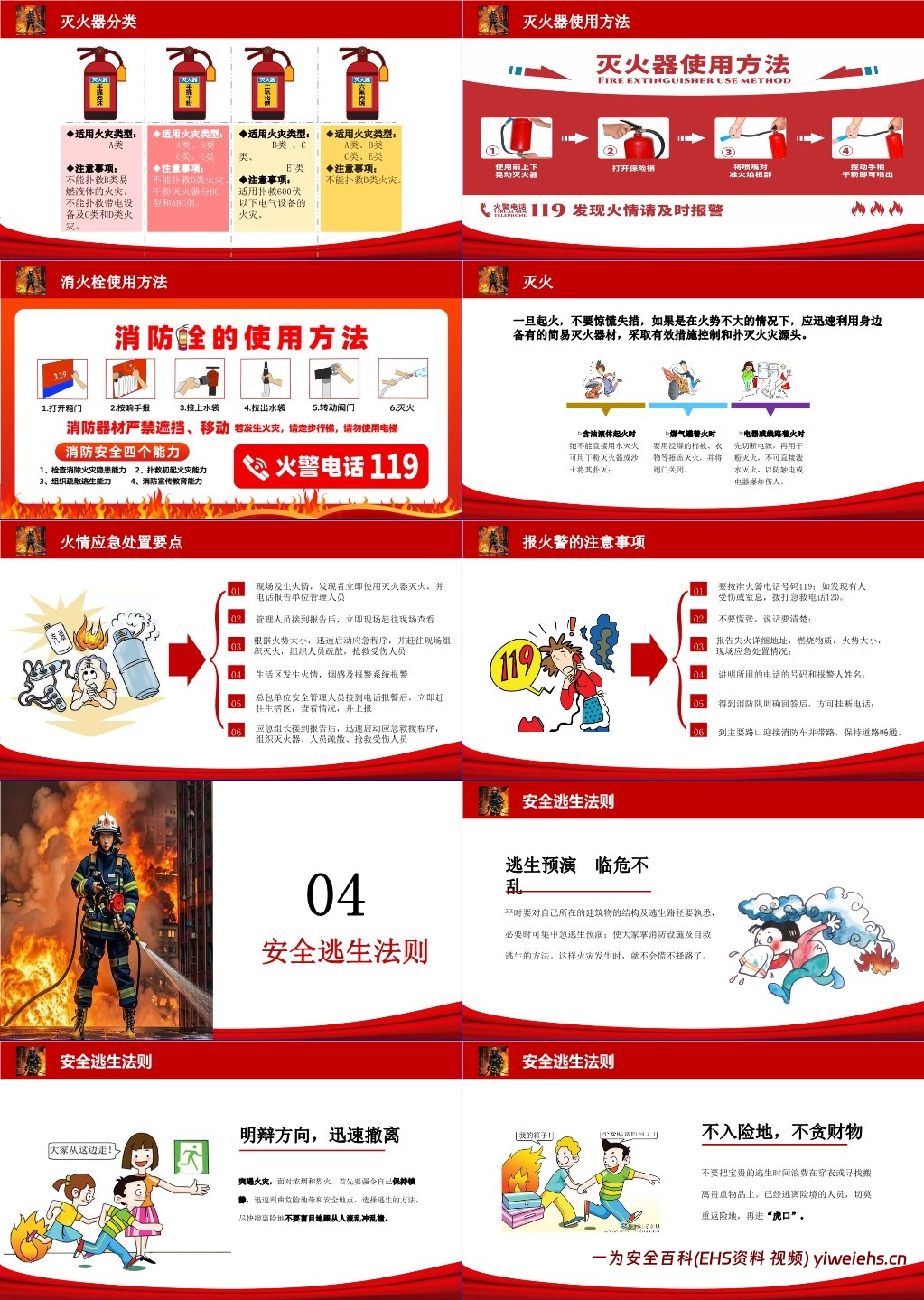 【PPT】2024年消防月主题活动方案启动及全员消防安全知识培训