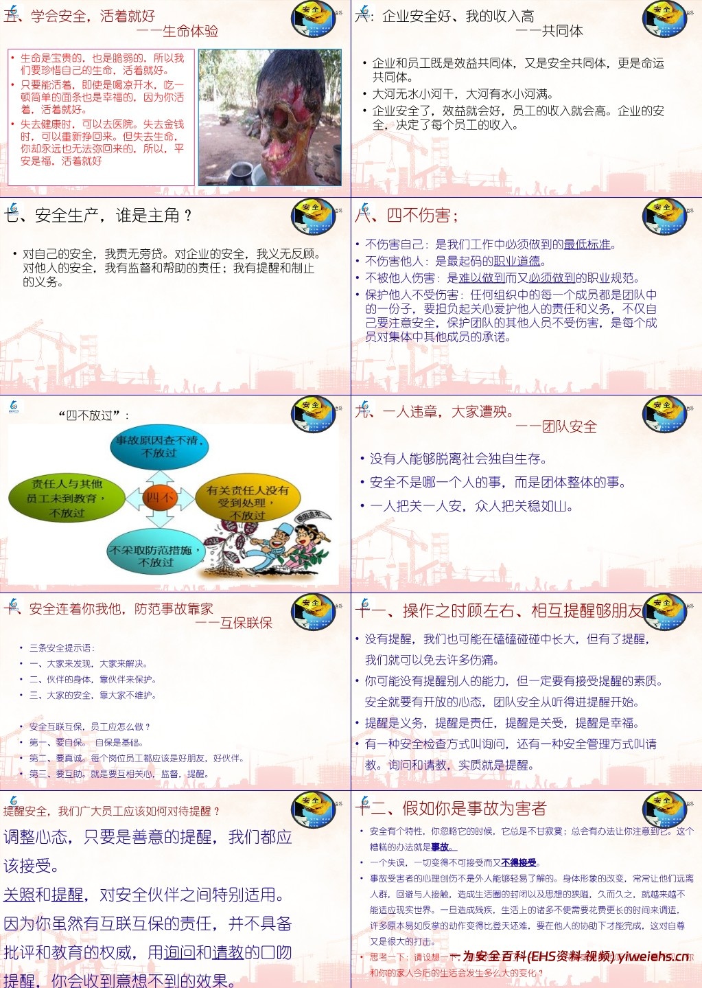 【PPT】2025安全月主题宣贯课件:人人查找身边安全隐患(含事故案例)