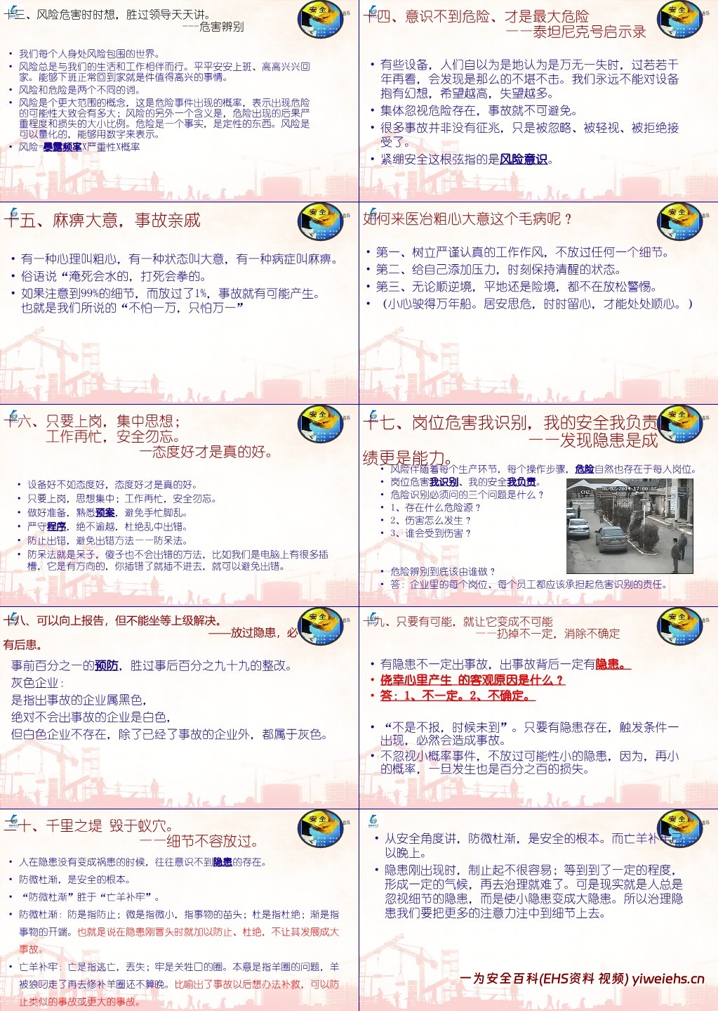 【PPT】2025安全月主题宣贯课件:人人查找身边安全隐患(含事故案例)