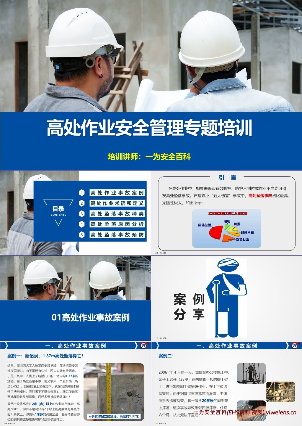 【PPT】2025高处作业安全管理专题培训