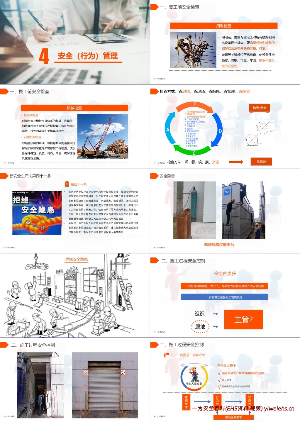 【PPT】2025开工第一课,春节后复工安全培训