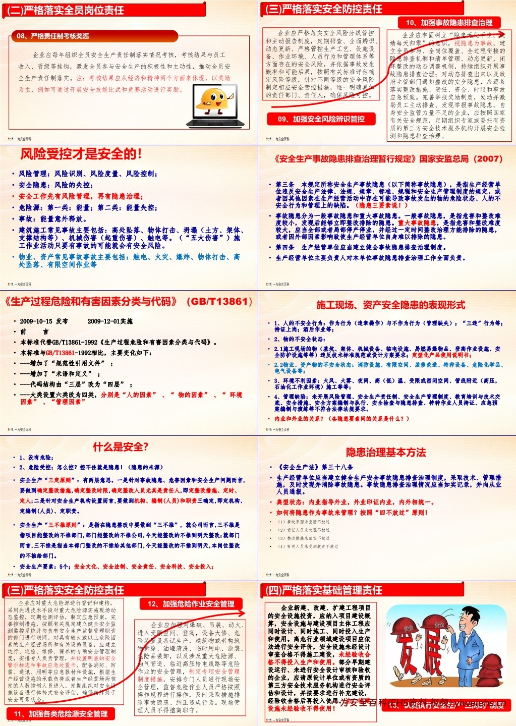 【PPT】安全生产月开课:全面落实企业安全生产主体责任