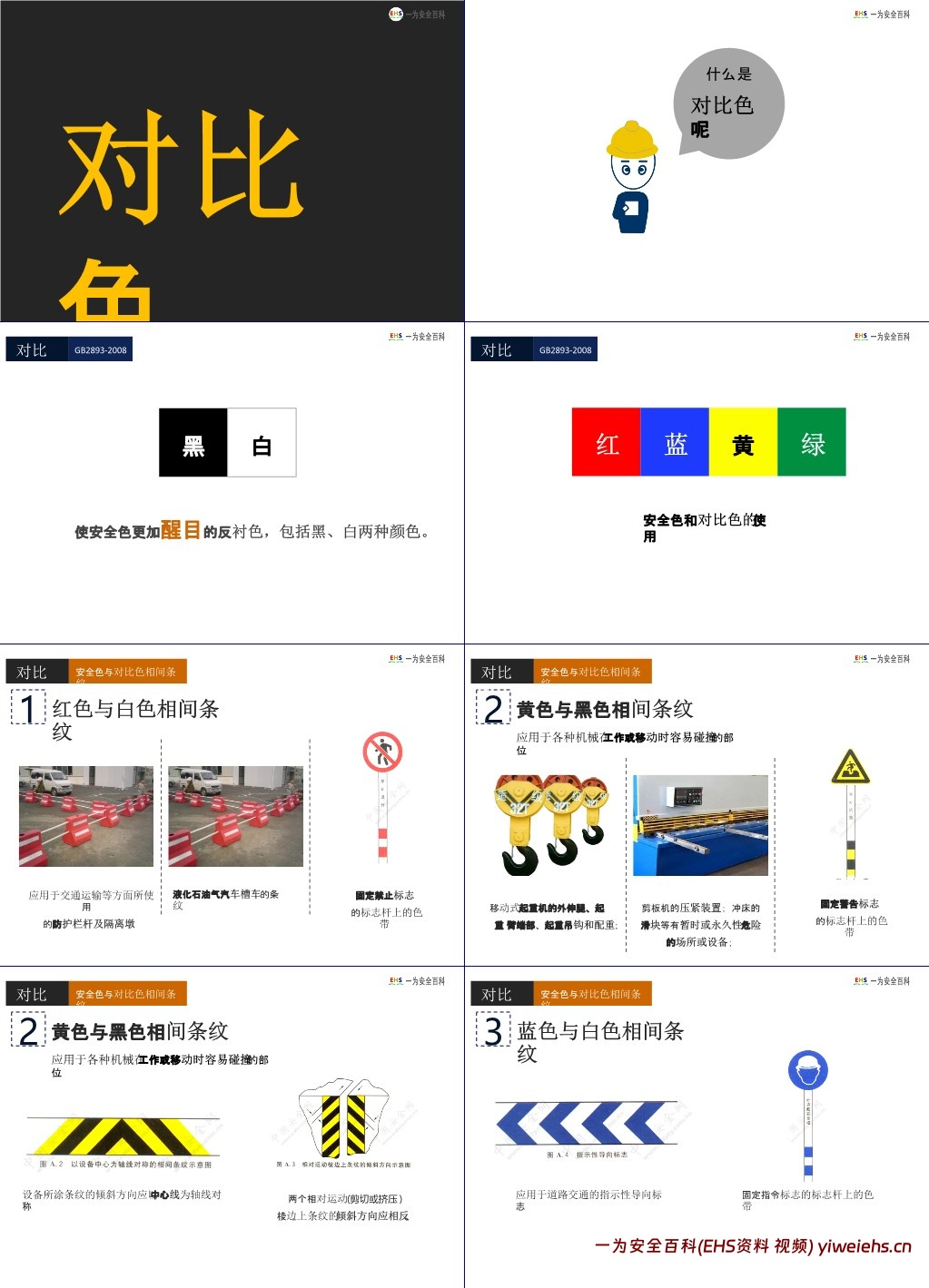 【PPT】安全色和安全标志解读培训