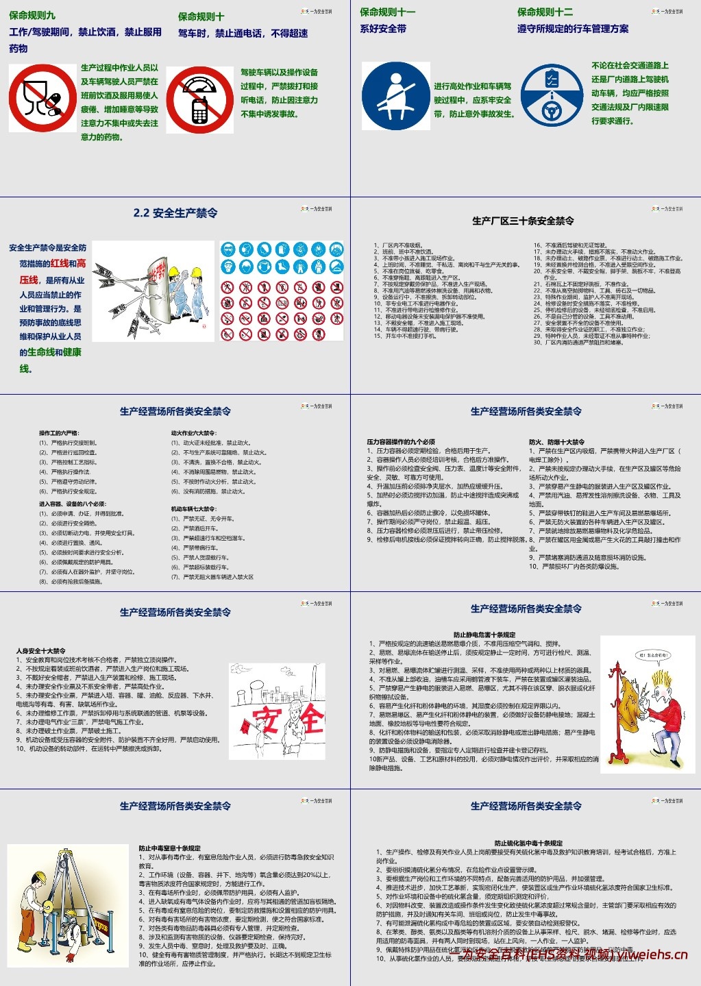 【PPT】安全文化建设手册秘籍