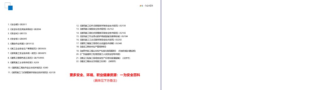 【PPT】安装工程防高坠安全管理图册