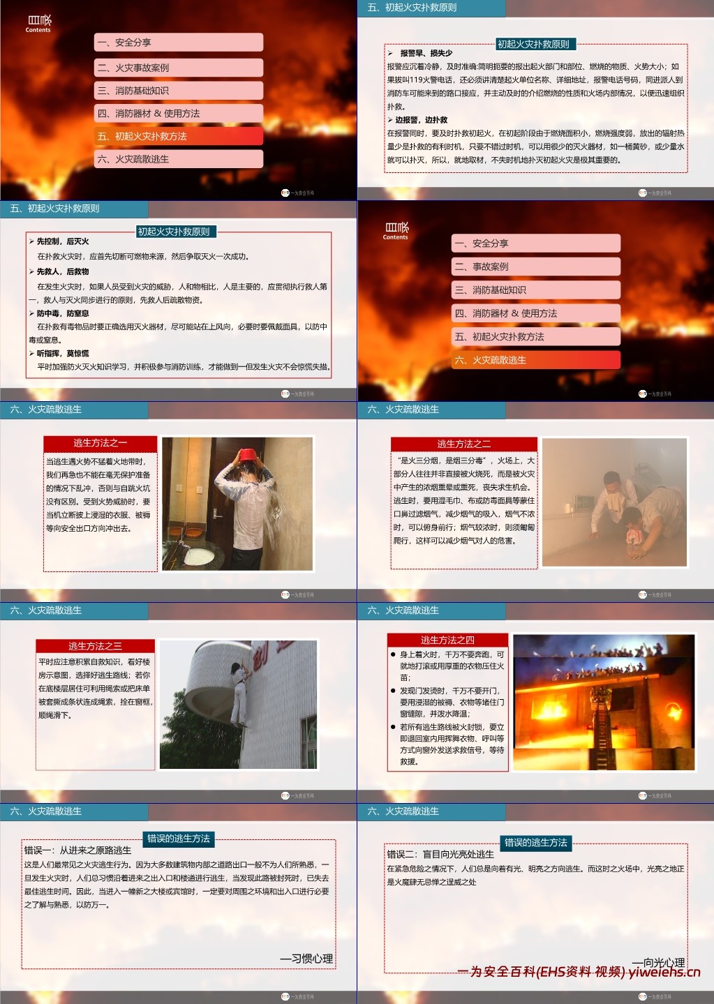 【PPT】超全面消防知识培训