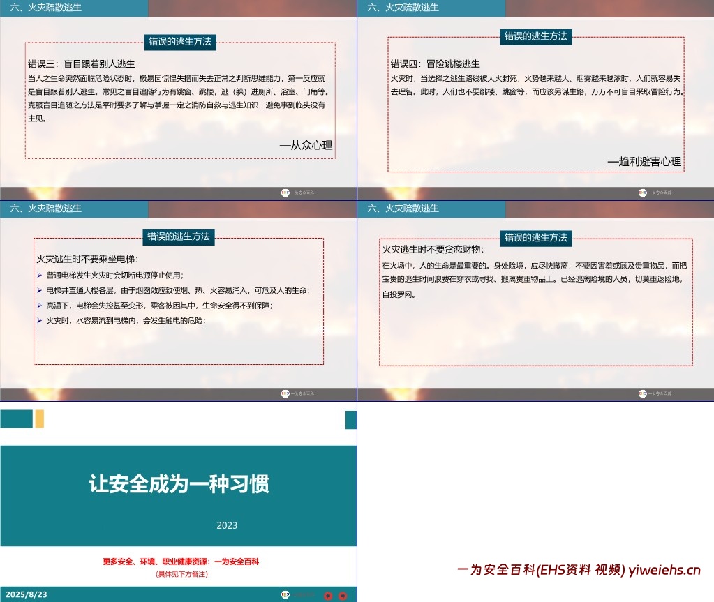 【PPT】超全面消防知识培训