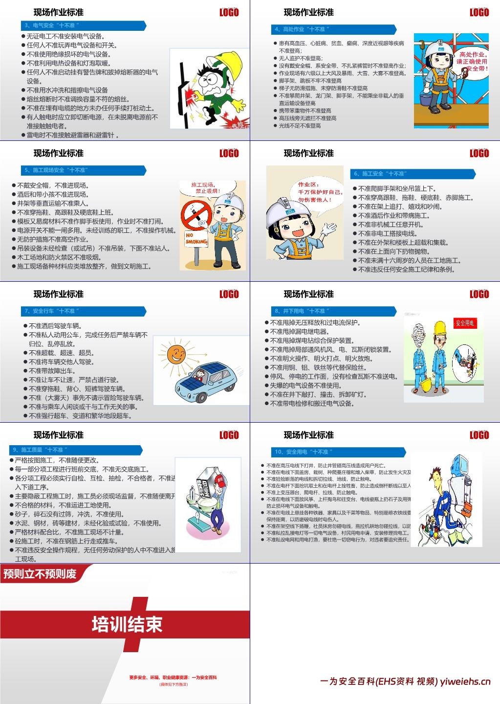 【PPT】春节后复工安全培训