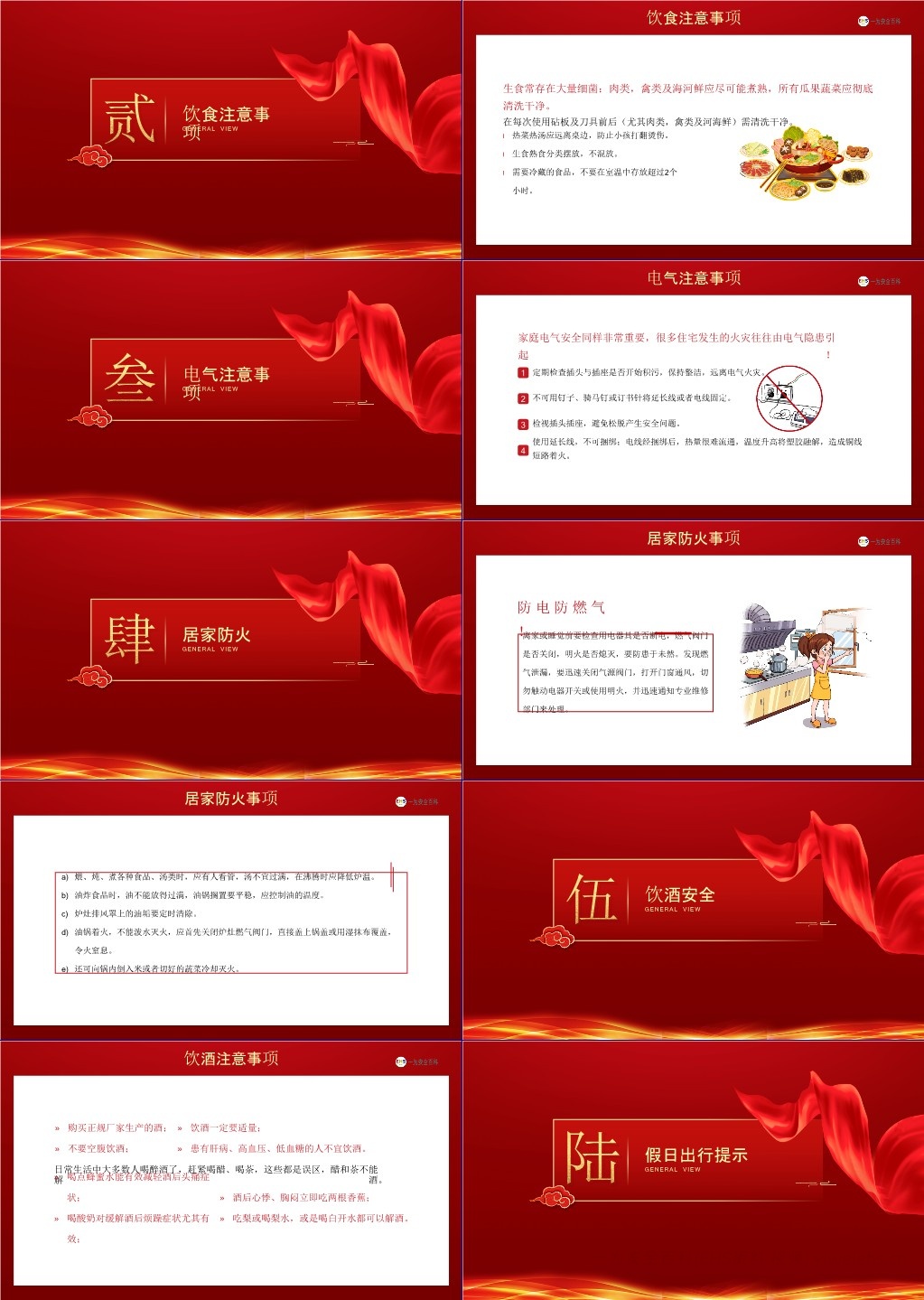 【PPT】春节前安全教育