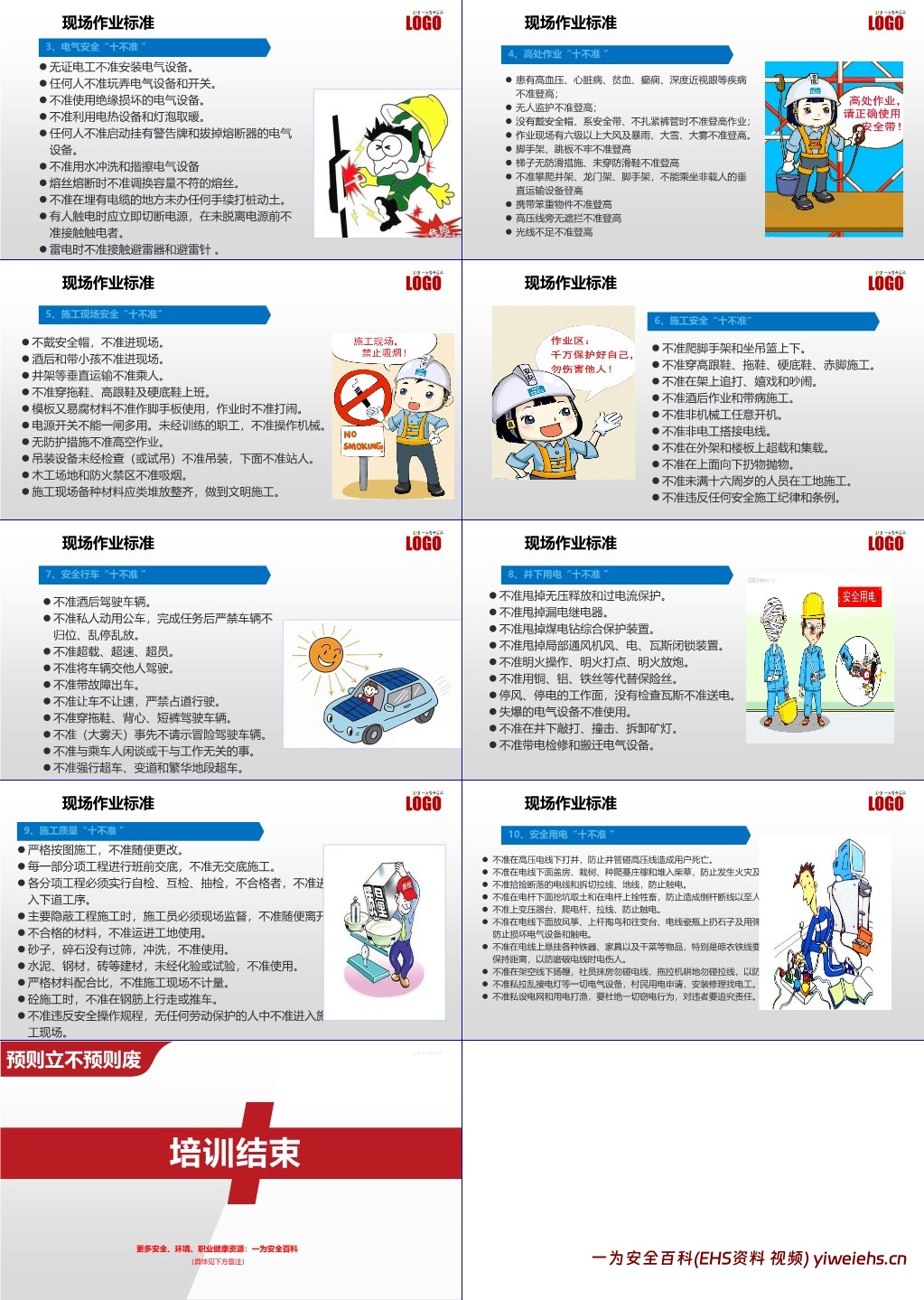 【PPT】最新发布:国庆节后复工复产安全专题培训