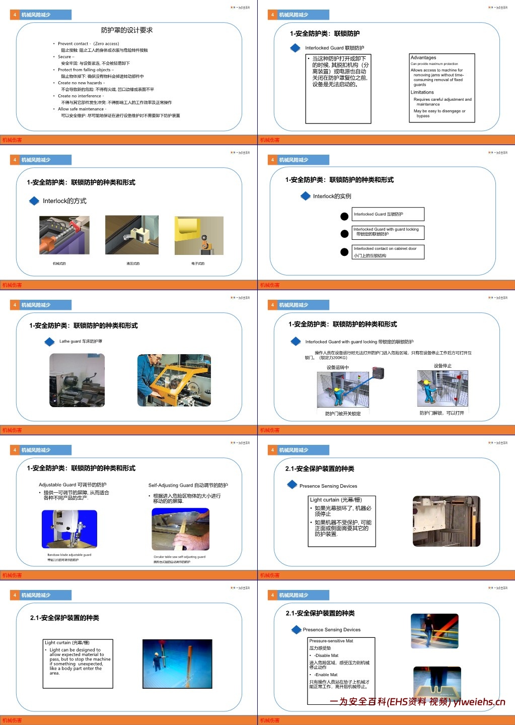 【PPT】预防机械伤害PPT课件