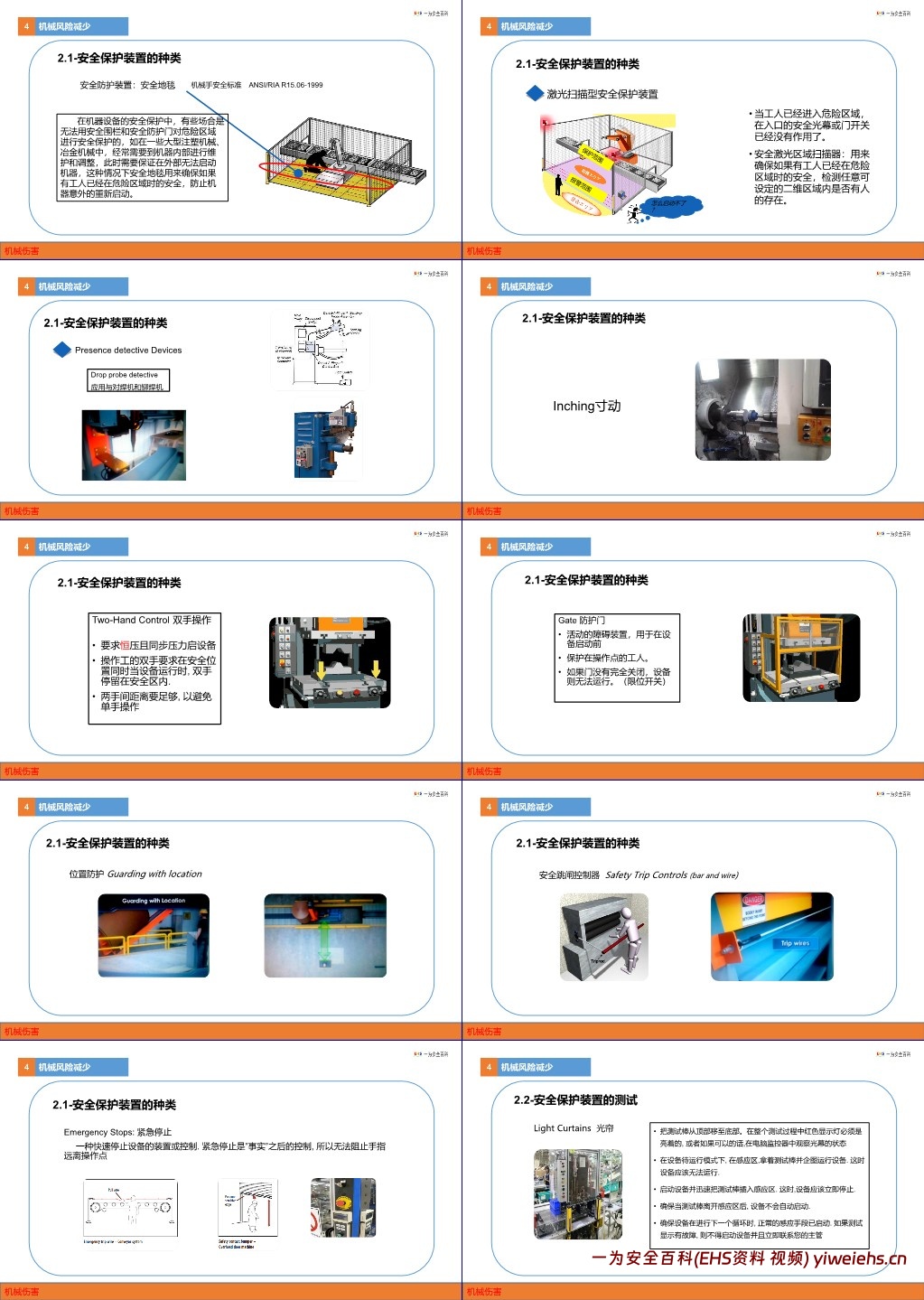 【PPT】预防机械伤害PPT课件