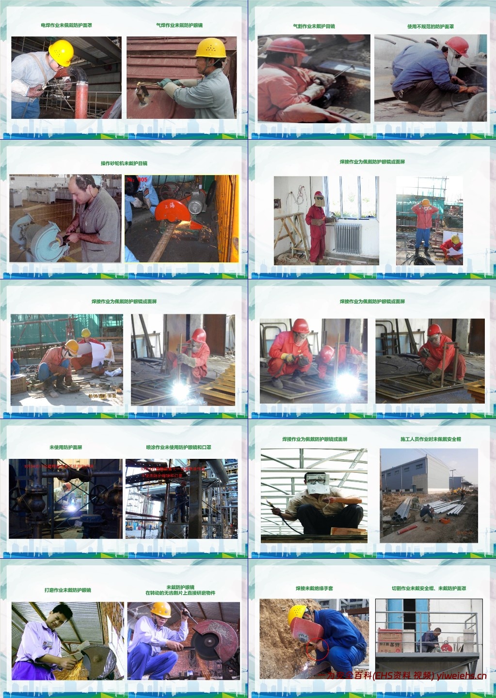 【PPT】隐患、违章图集大全