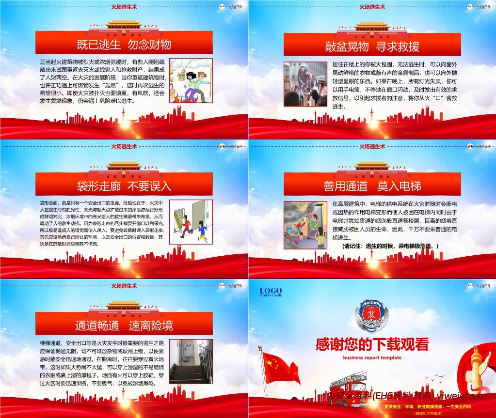 【PPT】消防月消防安全知识培训