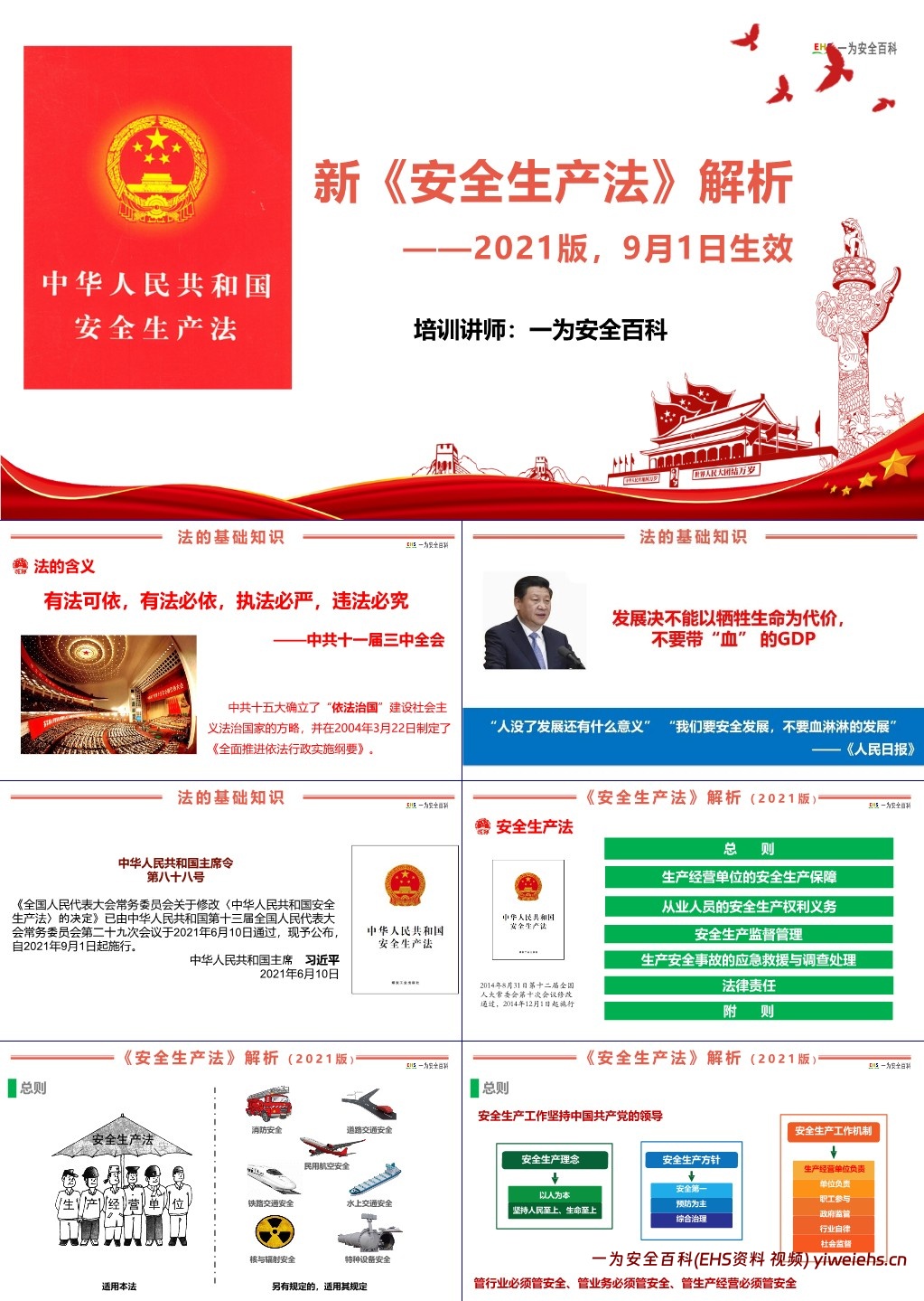 【PPT】图解新《安全生产法》培训课件