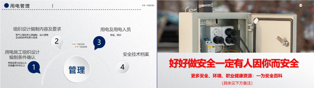 【PPT】施工现场临时用电安全培训课件