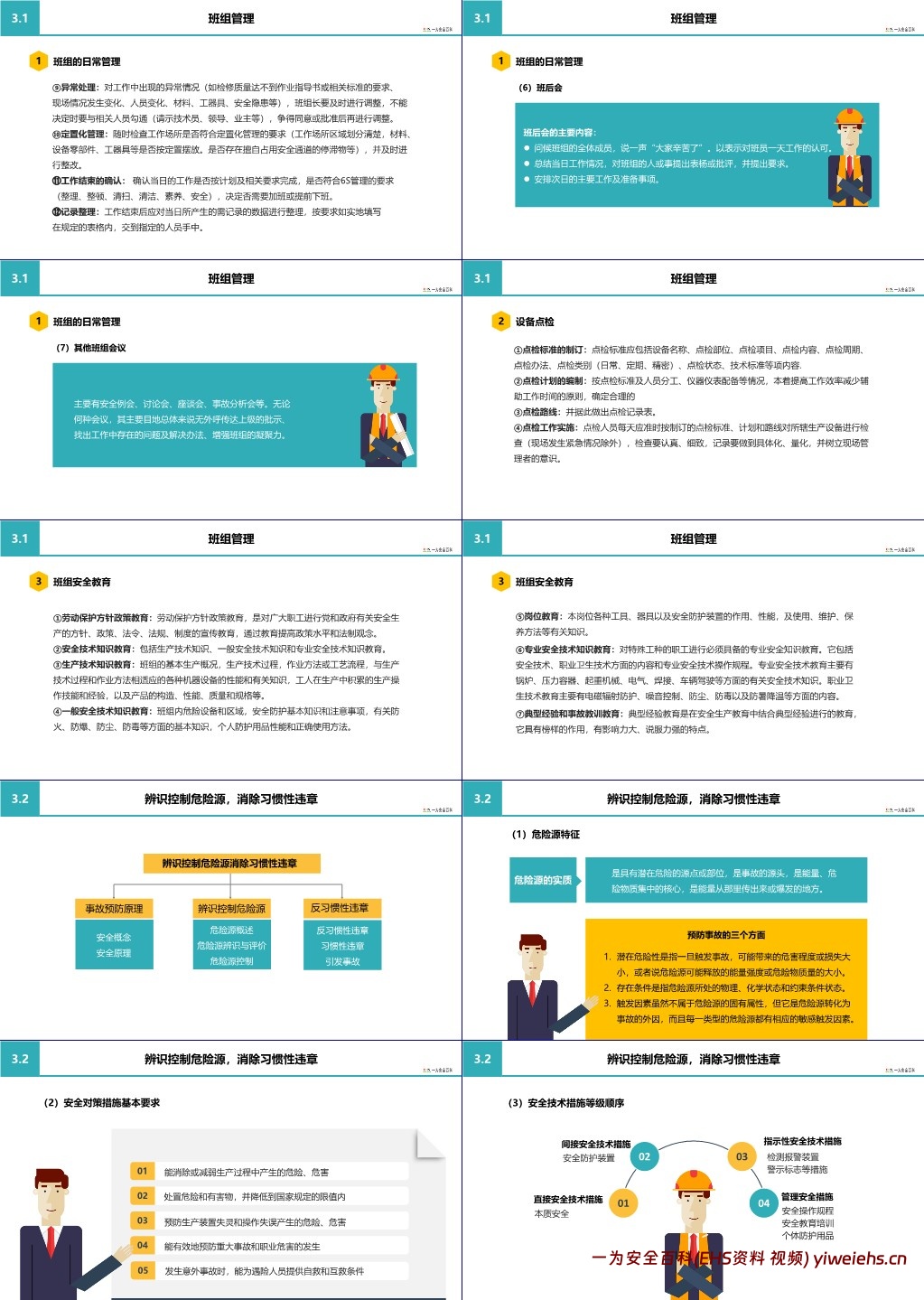 【PPT】如何做好车间、班组日常安全管理
