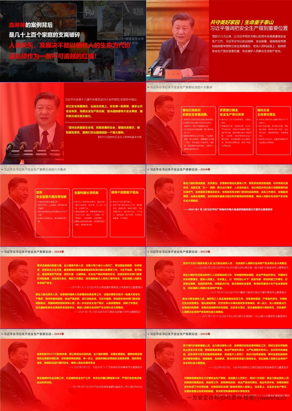 【PPT】启动!2024年第23个安全生产月启动专题培训!畅通生命通道