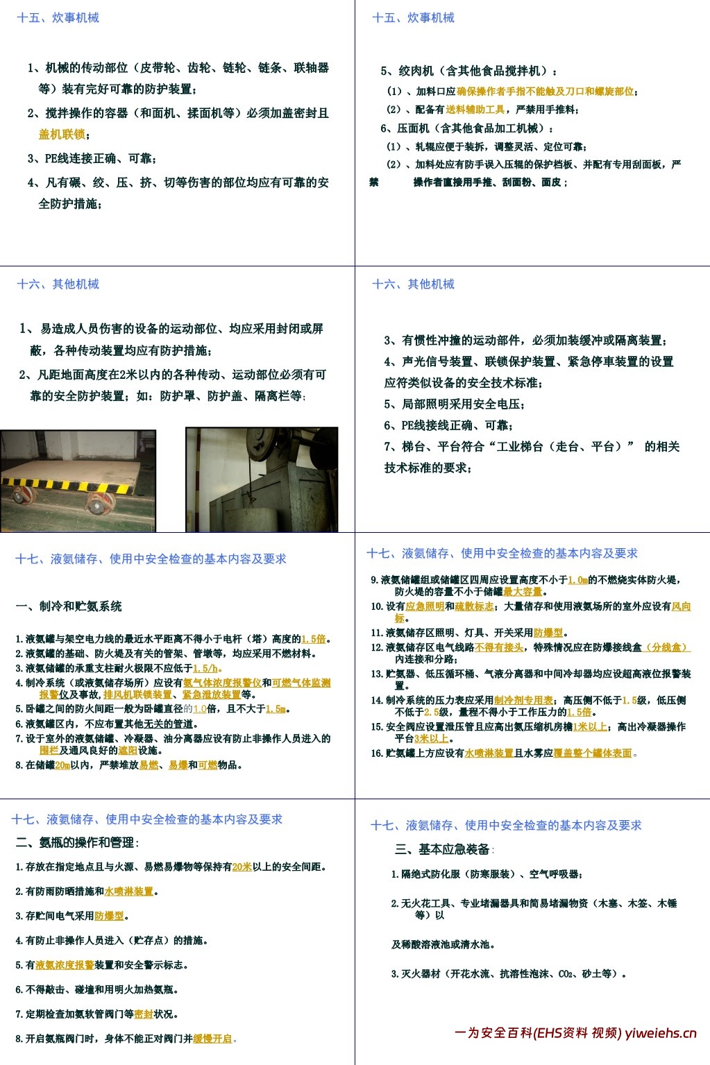 【PPT】企业隐患排查标准对照图解