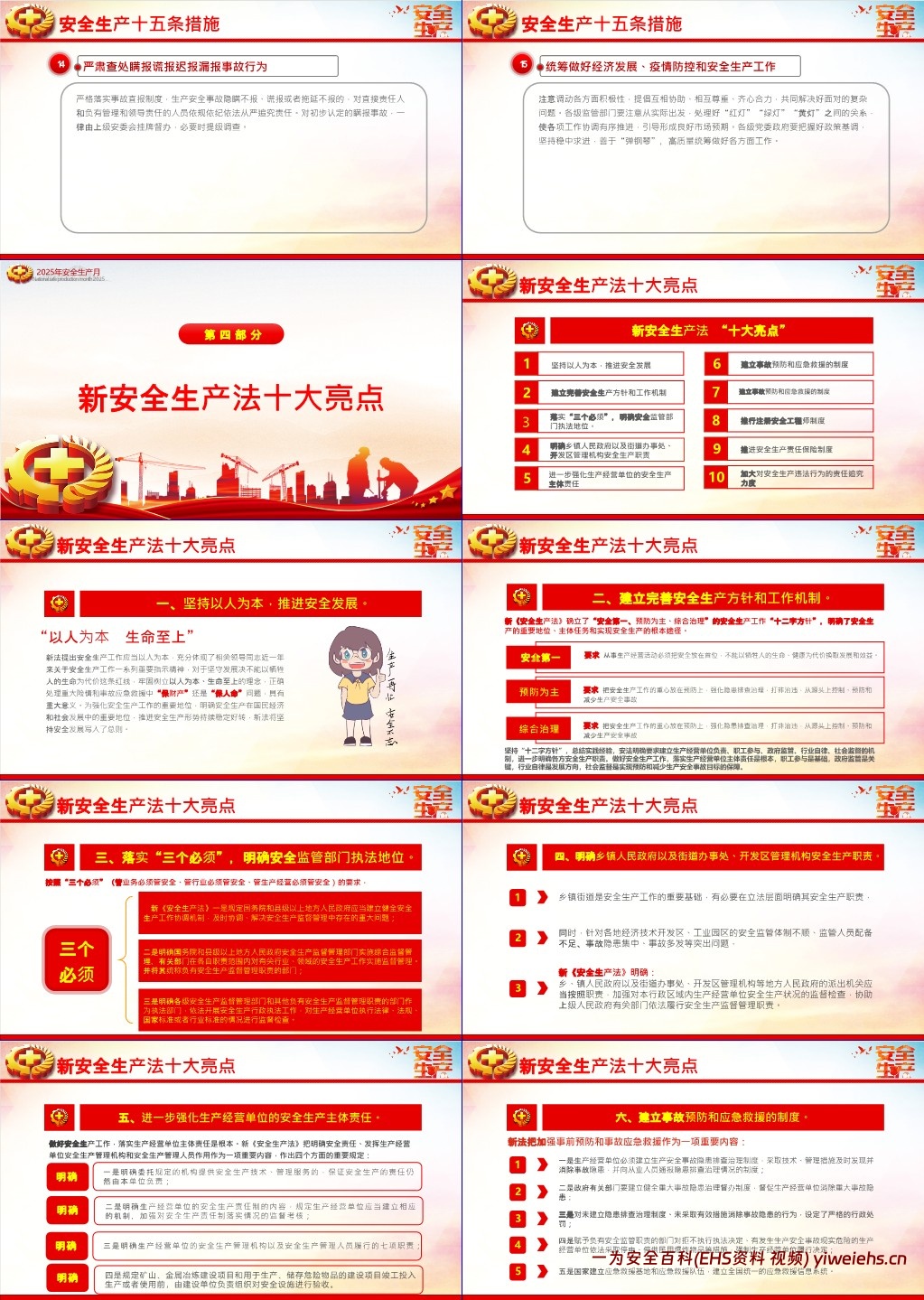 【PPT】领导讲安全:2025安全月主要负责人安全公开课