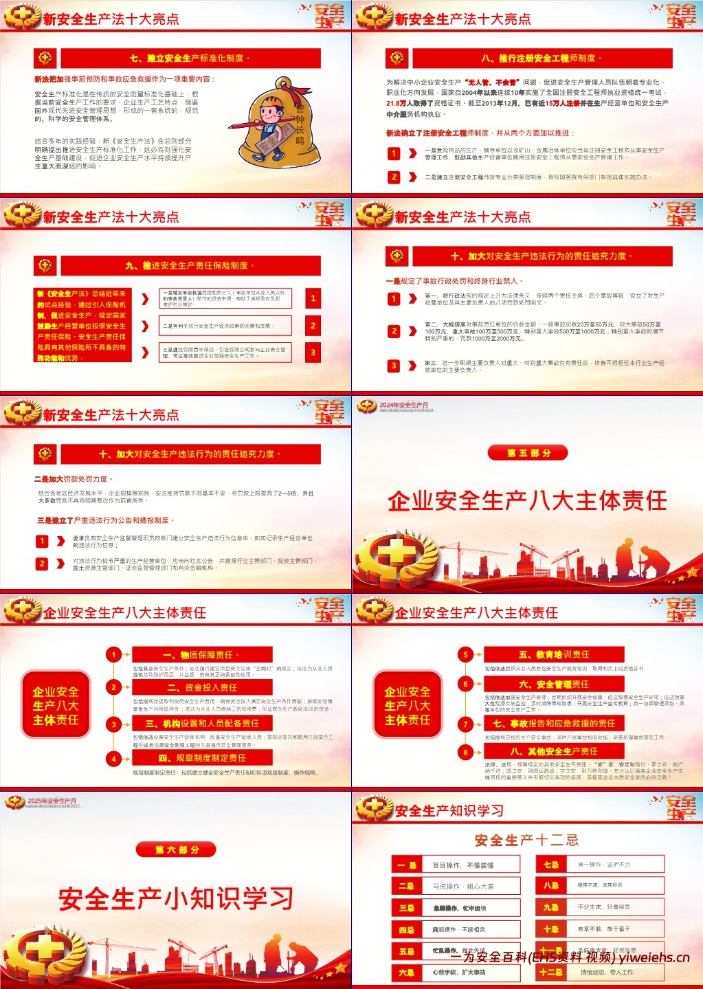 【PPT】领导讲安全:2025安全月主要负责人安全公开课