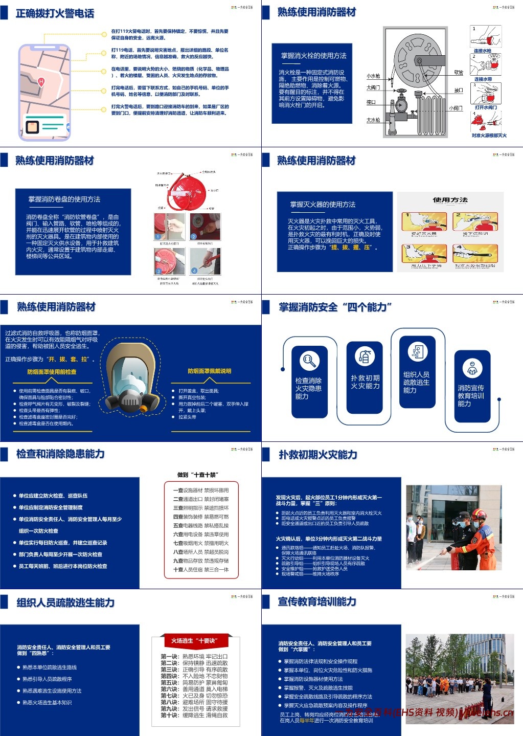 【PPT】劳动密集型企业消防安全培训
