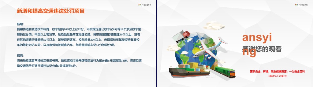 【PPT】交通事故案例分析,交通安全专题培训