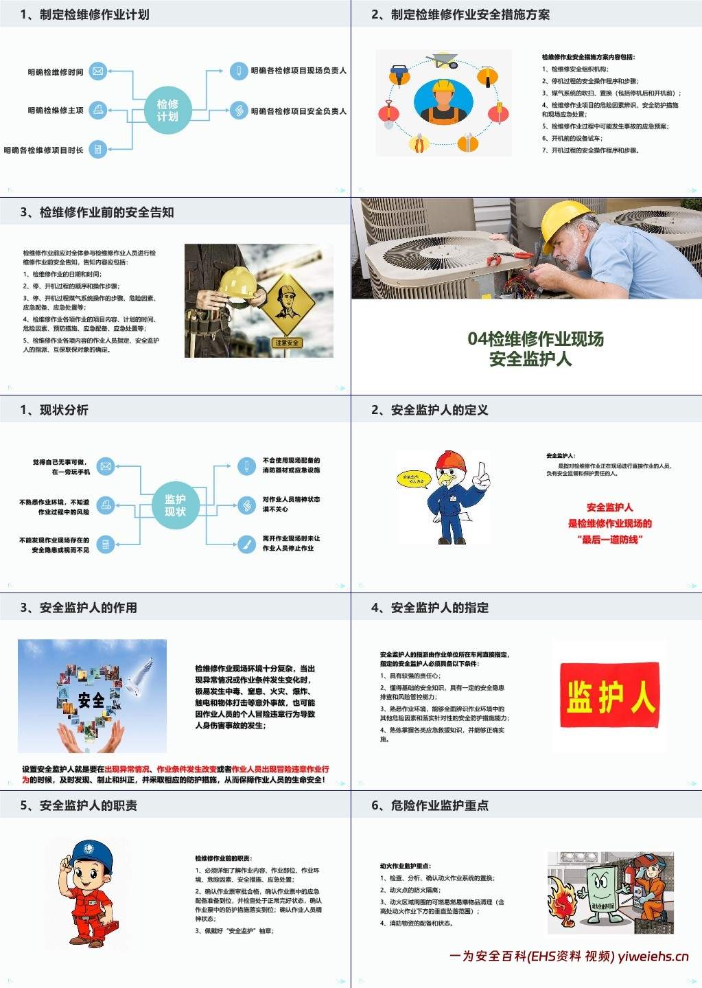 【PPT】检维修作业安全专题培训课件