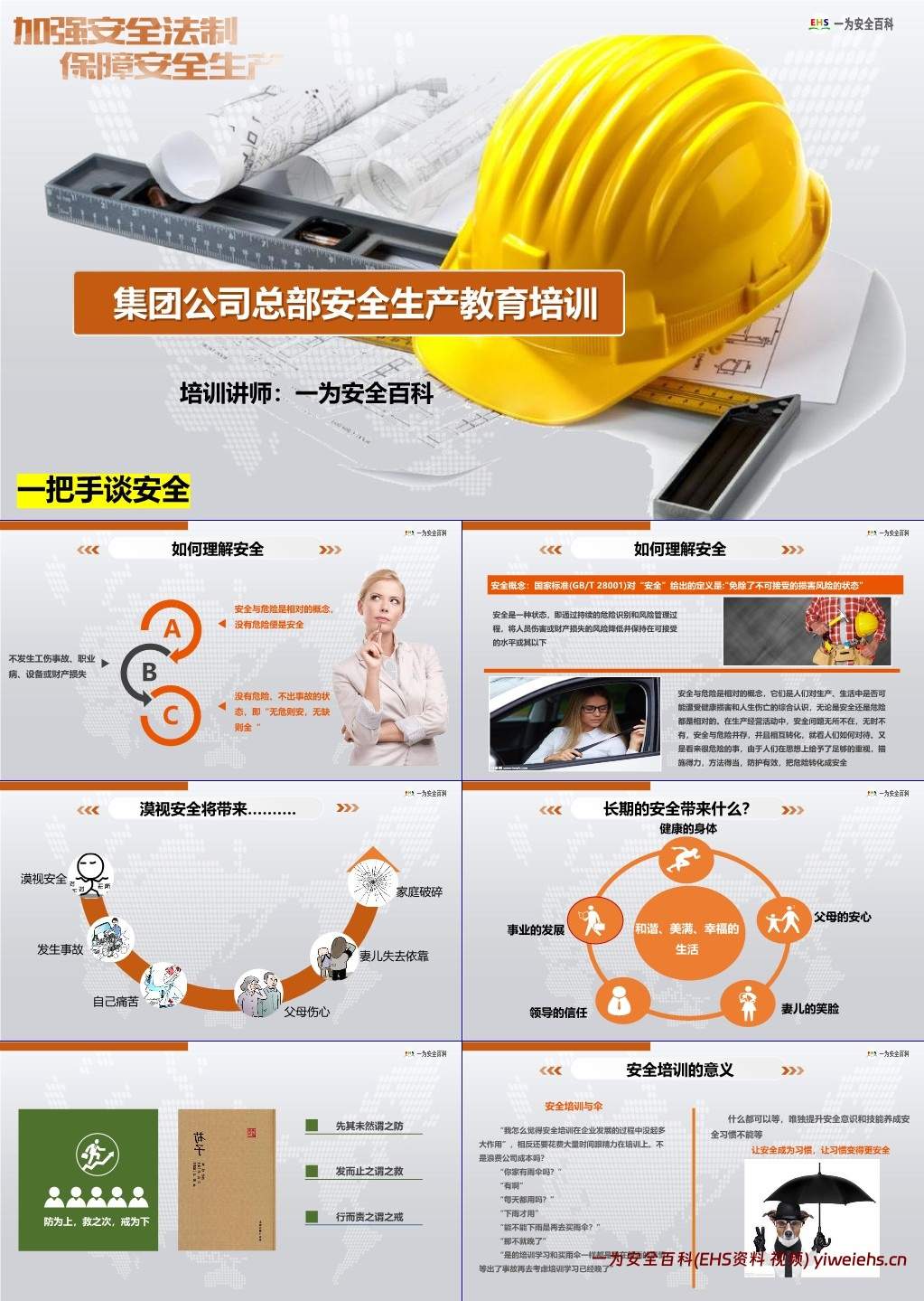 【PPT】集团总部新员工安全管理教育培训