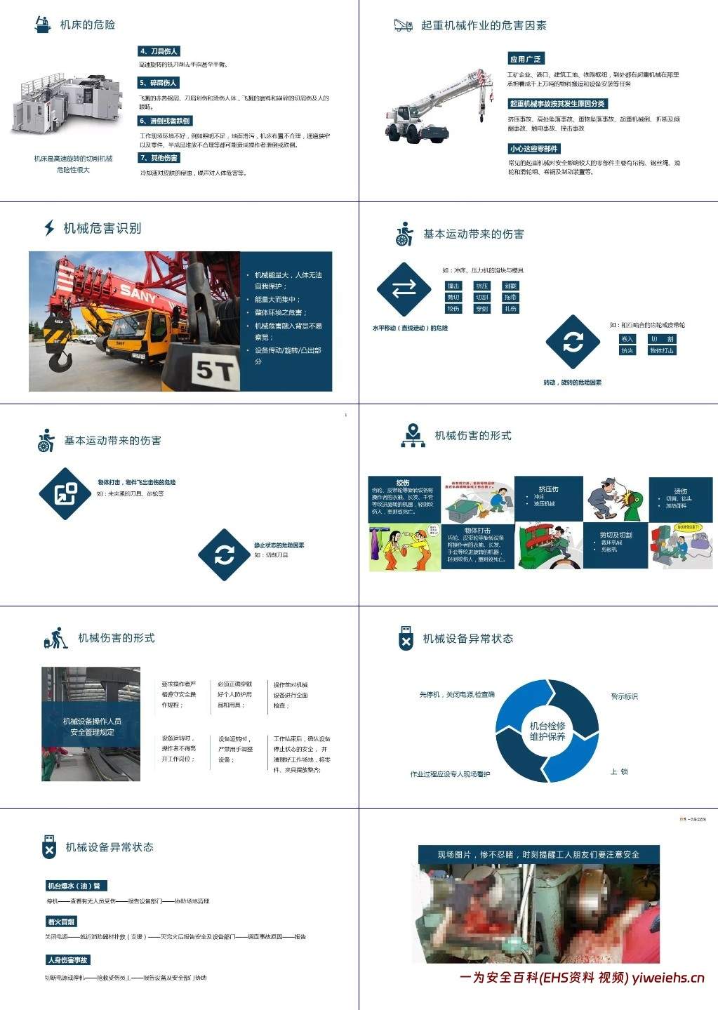 【PPT】机械伤害解析及设备安全操作