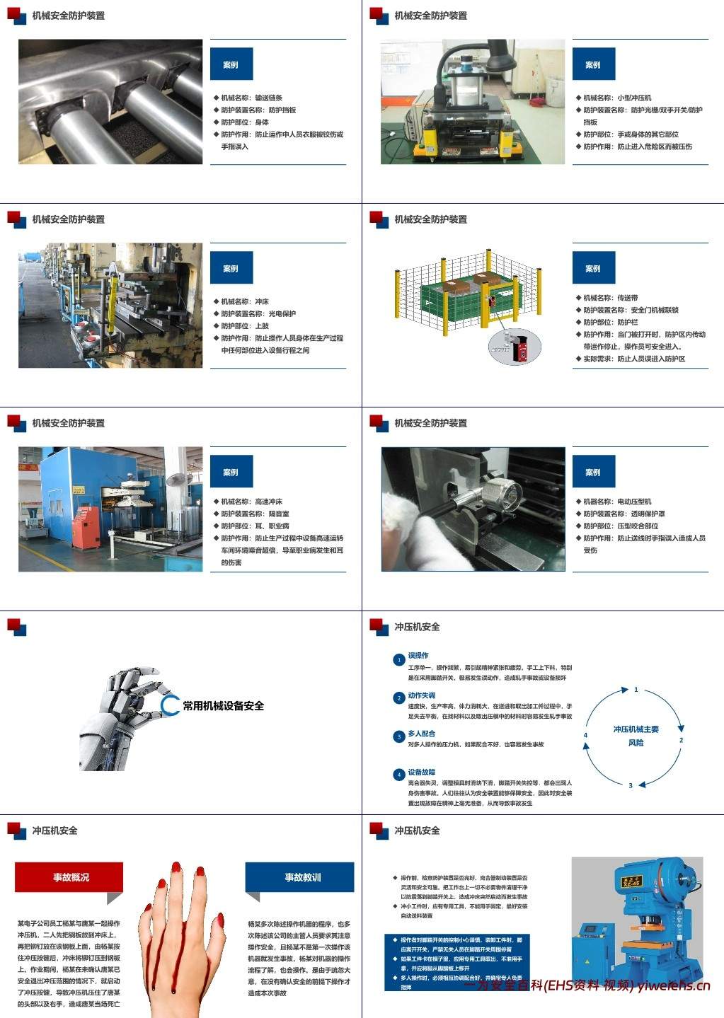 【PPT】机械伤害安全培训