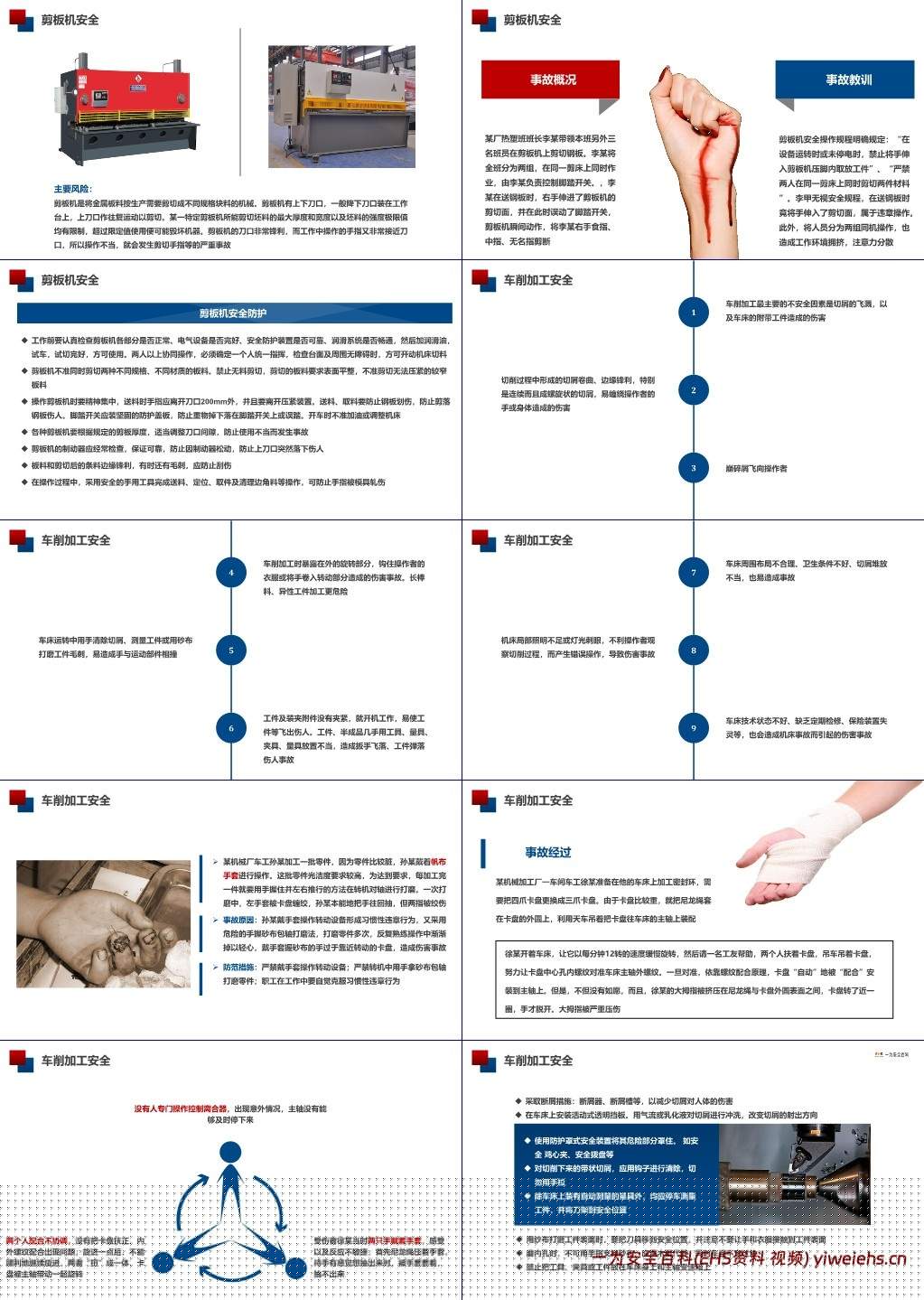 【PPT】机械伤害安全培训