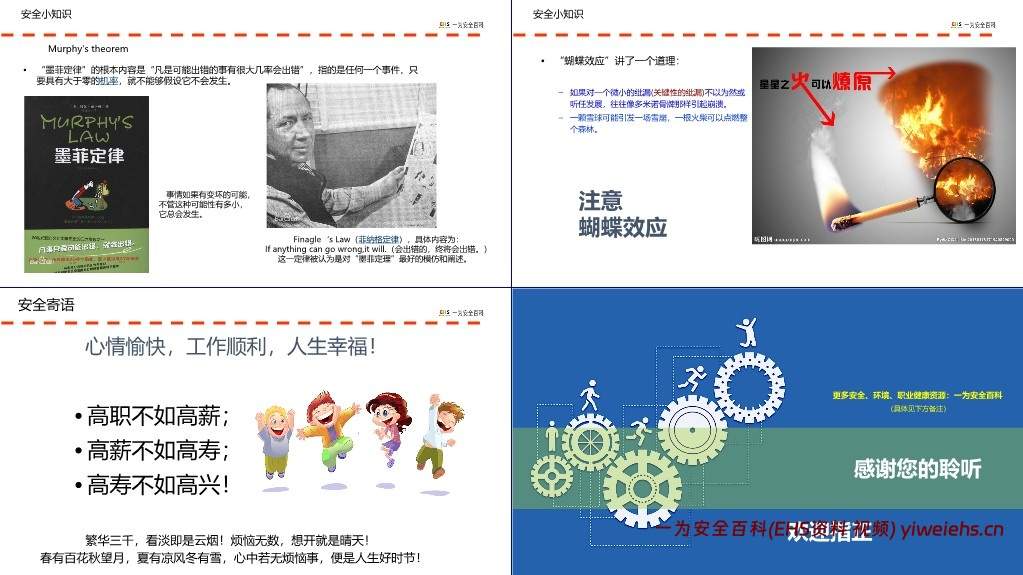 【PPT】工伤预防安全知识培训