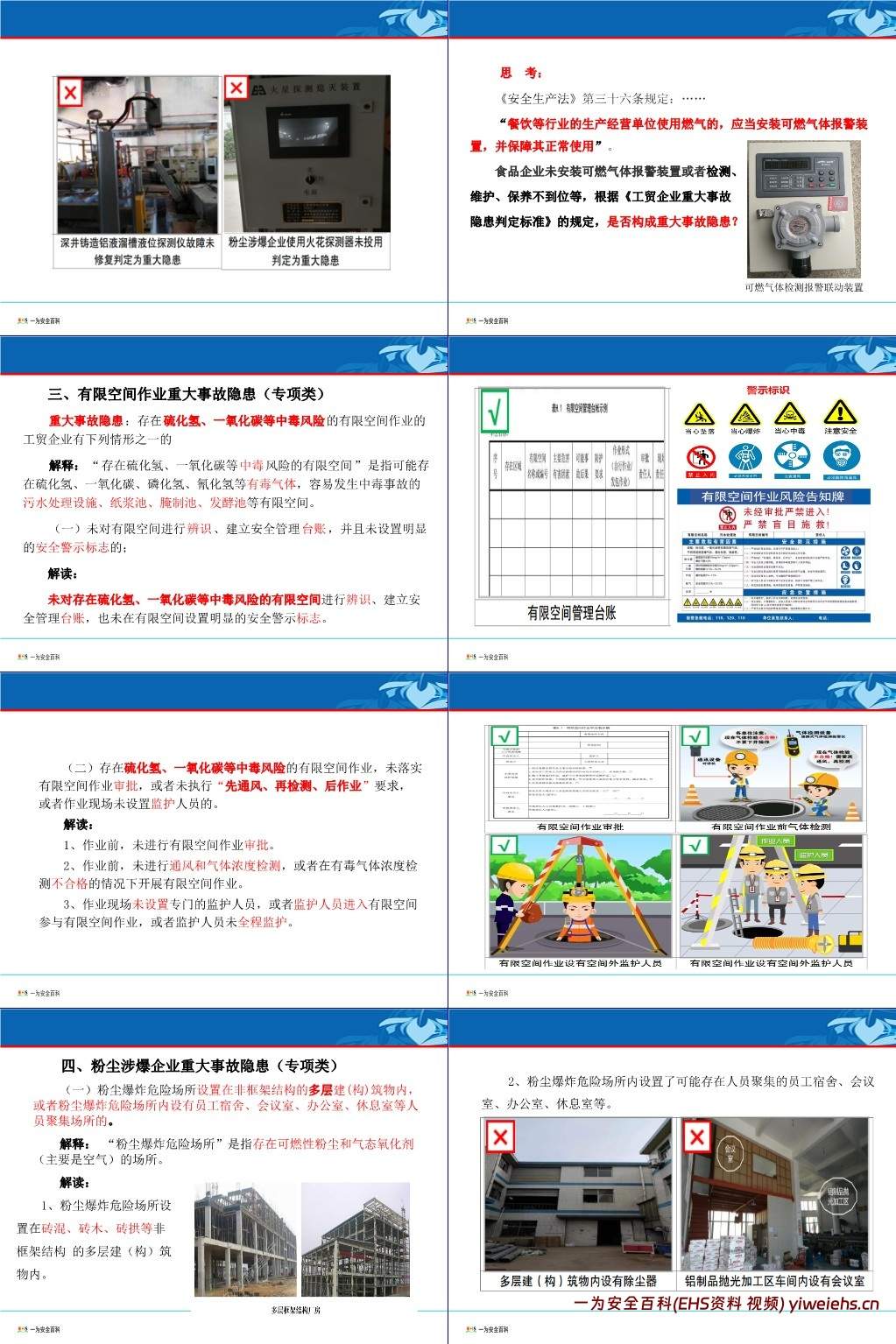 【PPT】工贸企业重大事故隐患判定解读