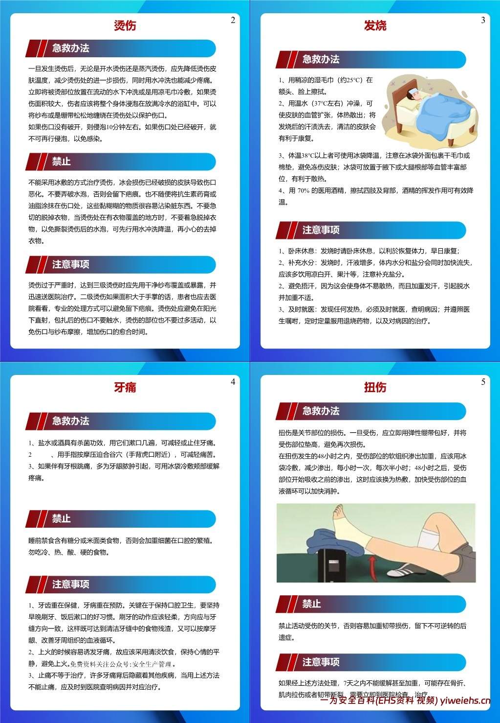 【PPT】个个会应急!2025安全月应急处置急救手册,人手一份!