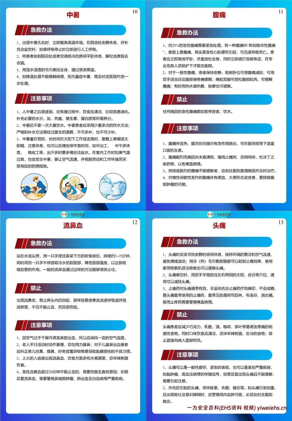 【PPT】个个会应急!2025安全月应急处置急救手册,人手一份!