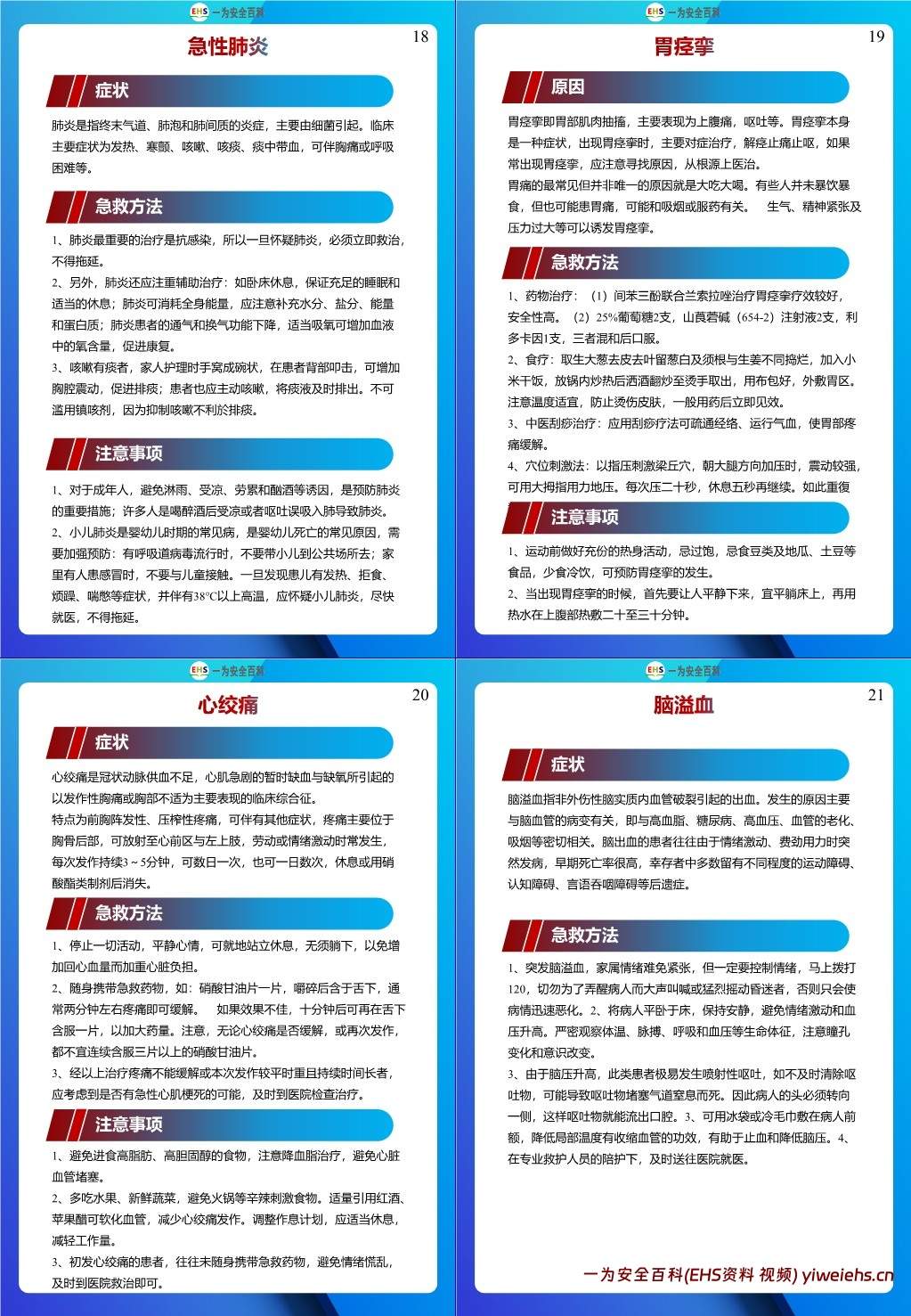 【PPT】个个会应急!2025安全月应急处置急救手册,人手一份!
